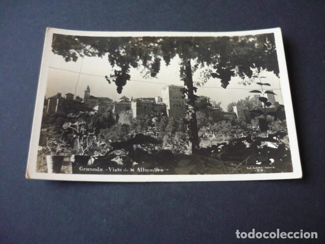 Postales: GRANADA VISTA DE LA ALHAMBRA - Foto 1