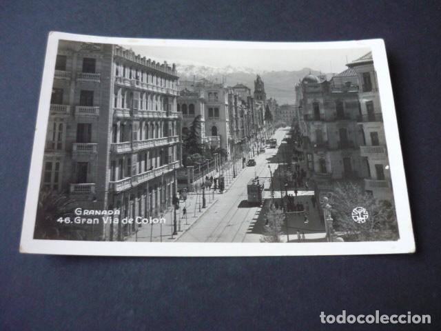 Postales: GRANADA GRAN VIA DE COLON - Foto 1