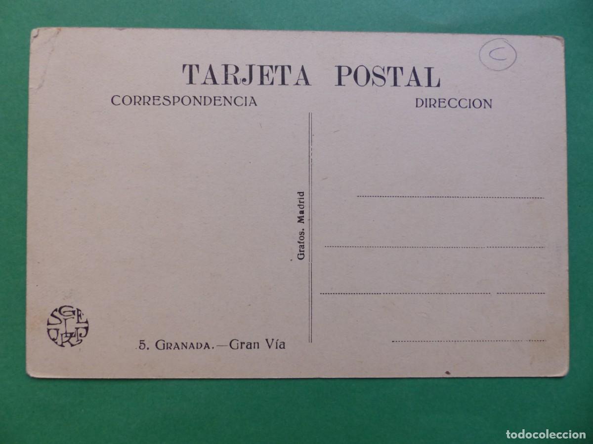 Postales: GRANADA - ANTIGUA POSTAL - (REF.: 11) - Foto 2