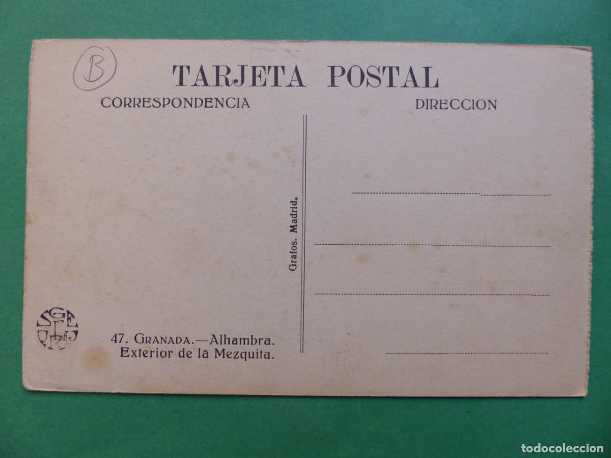 Postales: GRANADA - ANTIGUA POSTAL - (REF.: 52) - Foto 2