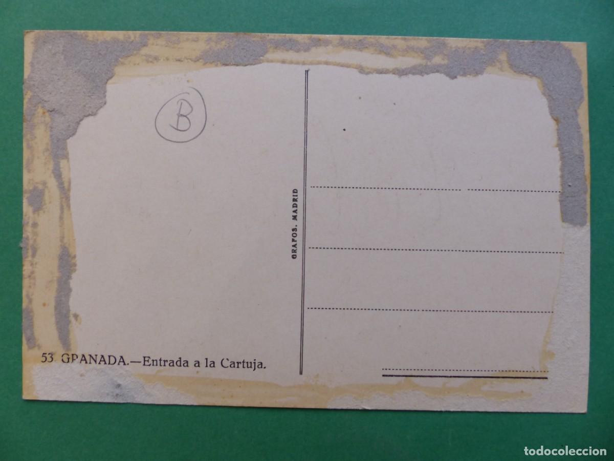 Postales: GRANADA - ANTIGUA POSTAL - (REF.: 57) - Foto 2