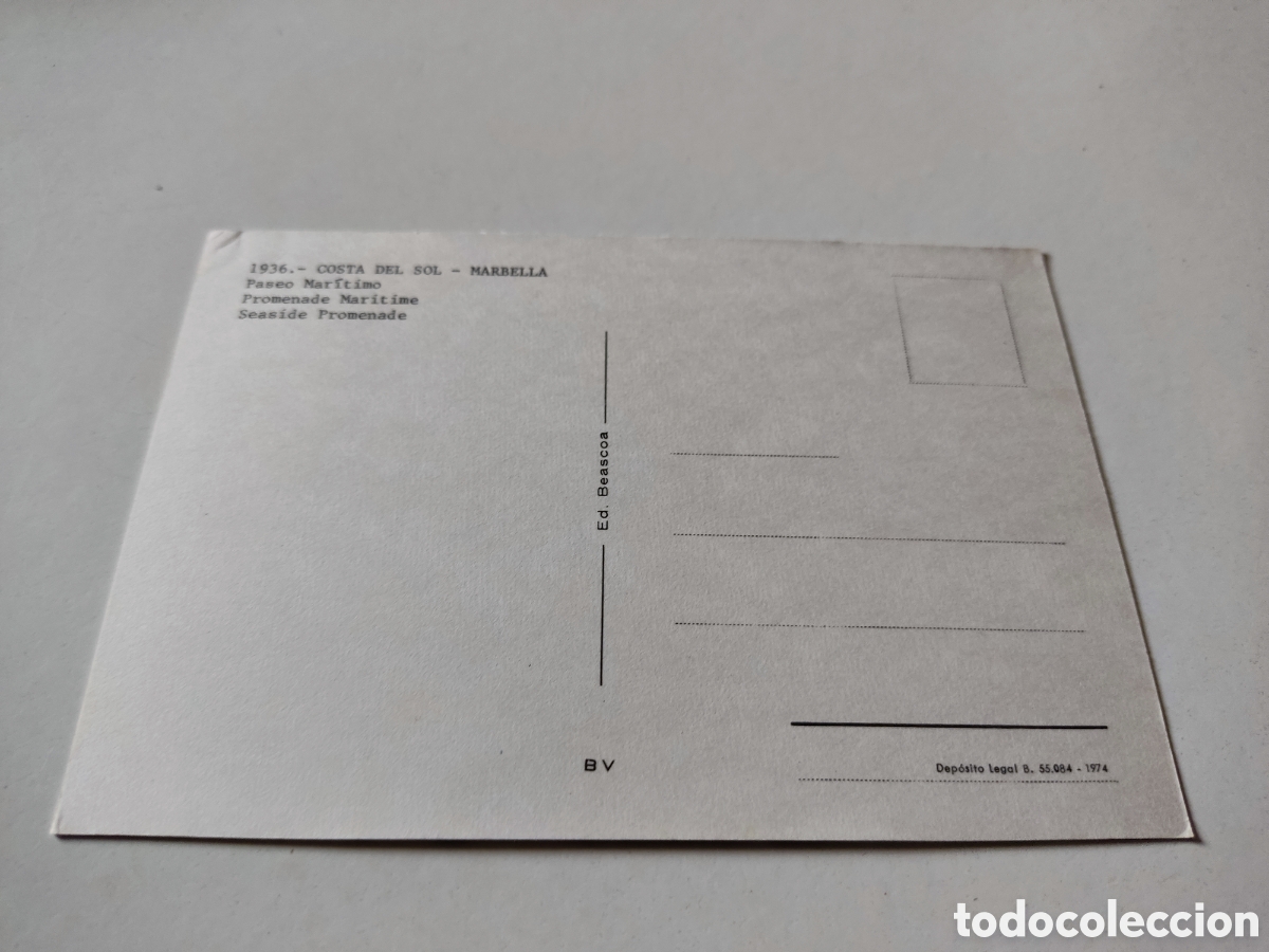 Postales: Postal Marbella - Foto 2