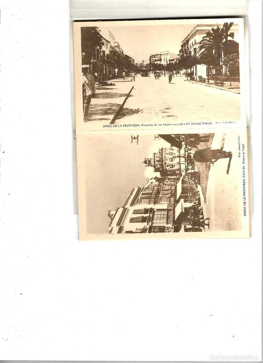 Postales: 7-1468. Librito Recuerdo de Jerez - Foto 2