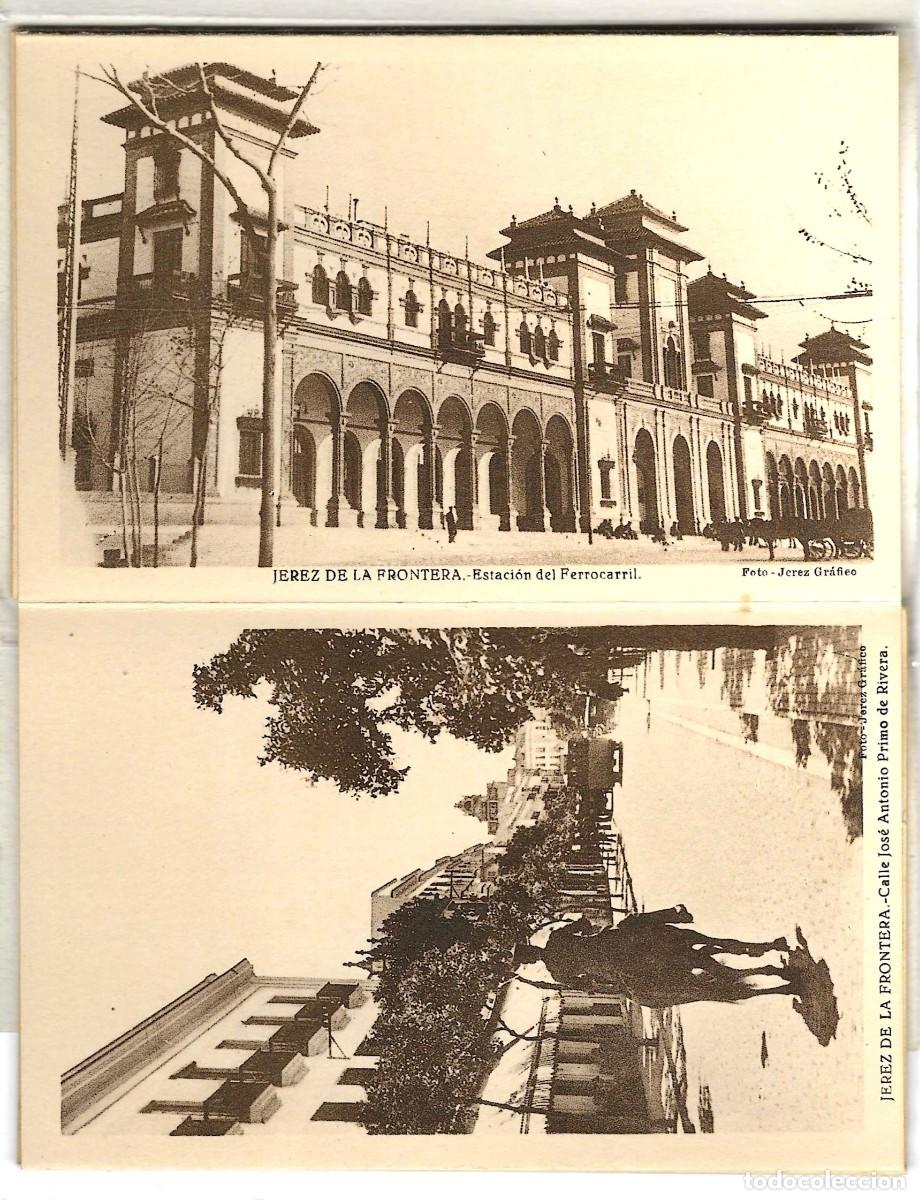 Postales: 7-1468. Librito Recuerdo de Jerez - Foto 3