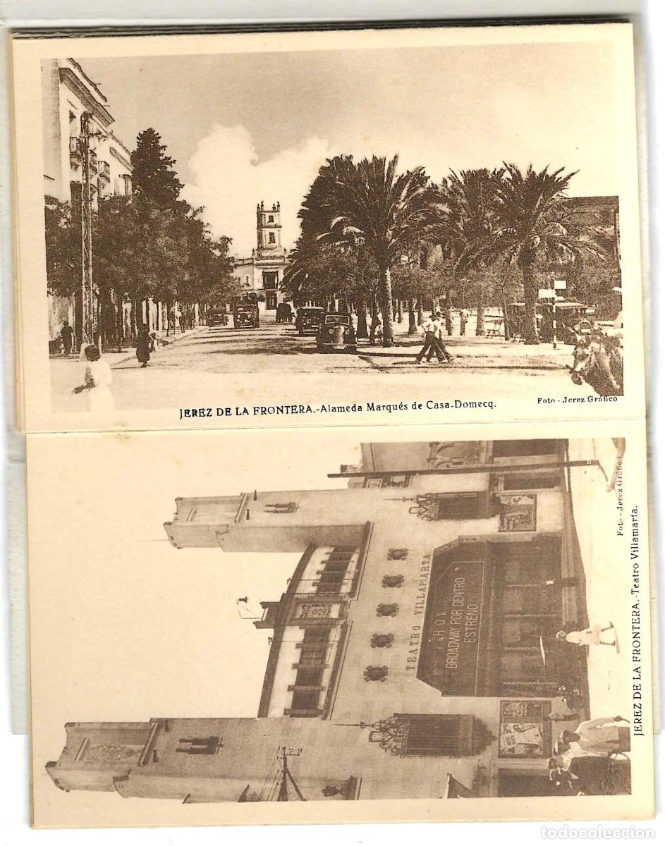 Postales: 7-1468. Librito Recuerdo de Jerez - Foto 4