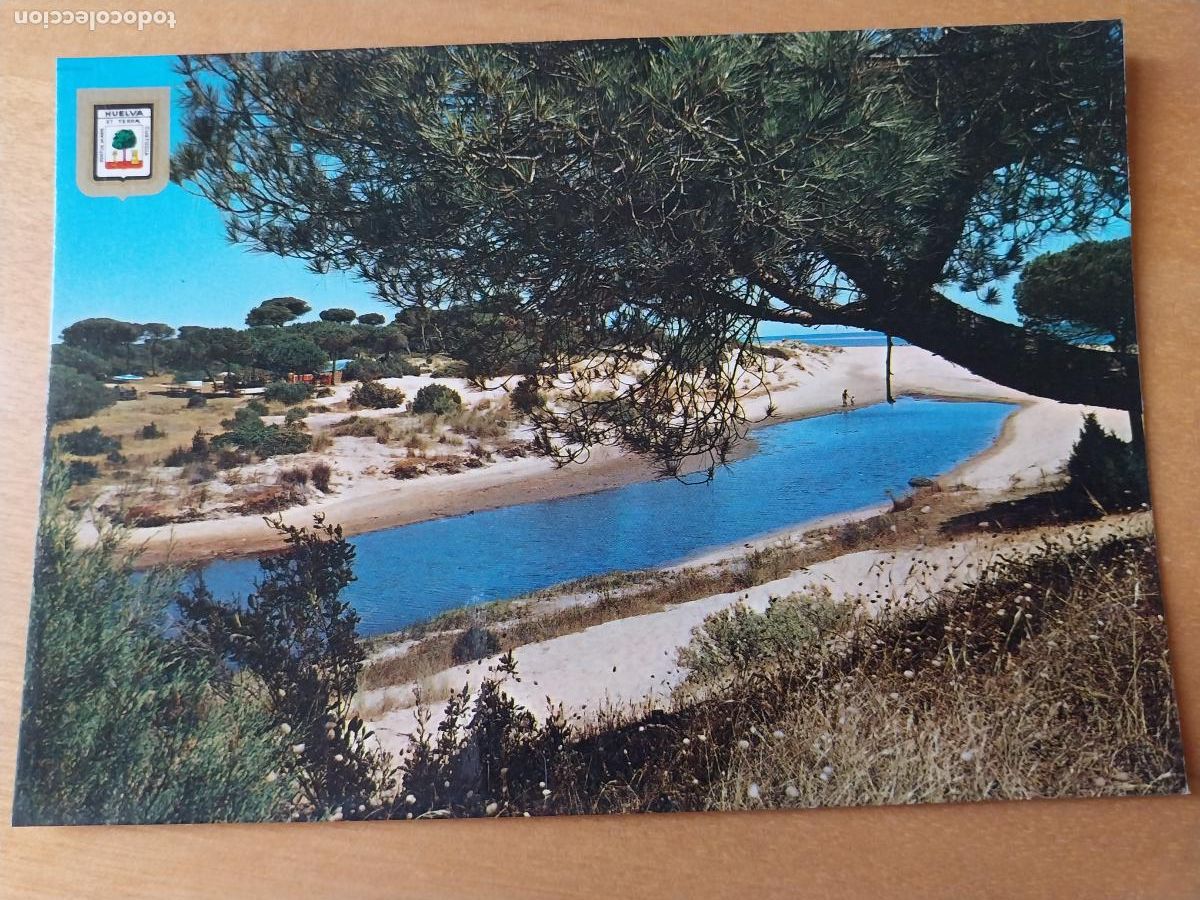 Postales: PUNTA UMBRIA EL CA&Ntilde;O DE LA CULATA HUELVA ED FISA N&ordm; 1349 SC