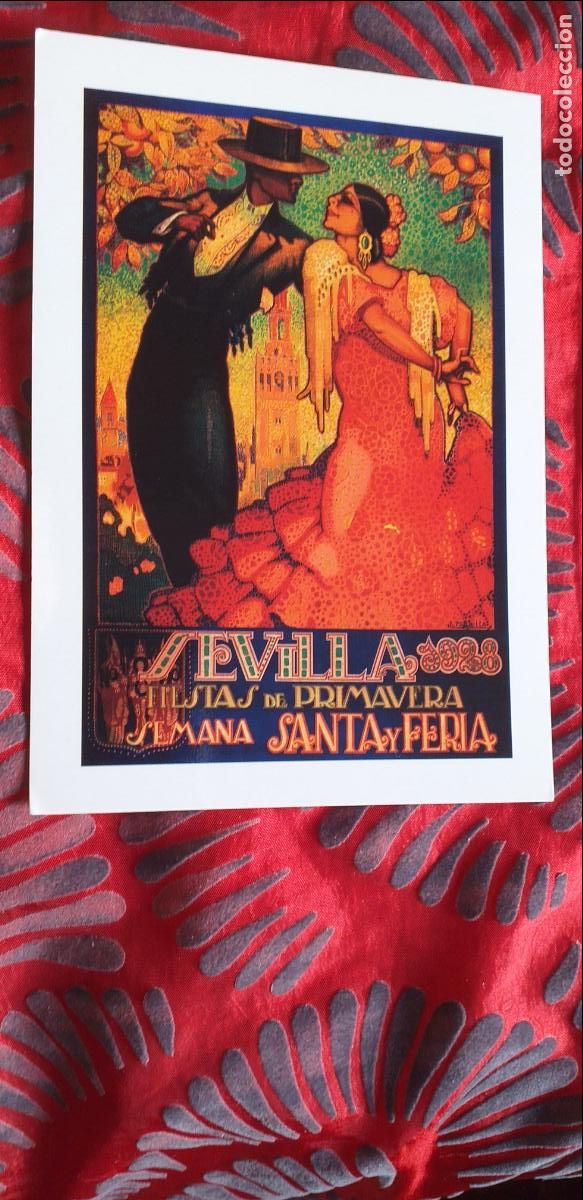 Postales: SEVILLA-V17-160X110mm.-NO ESCRITA-FIESTAS DE PRIMAVERA 1928-FOTO REPRODUCCION