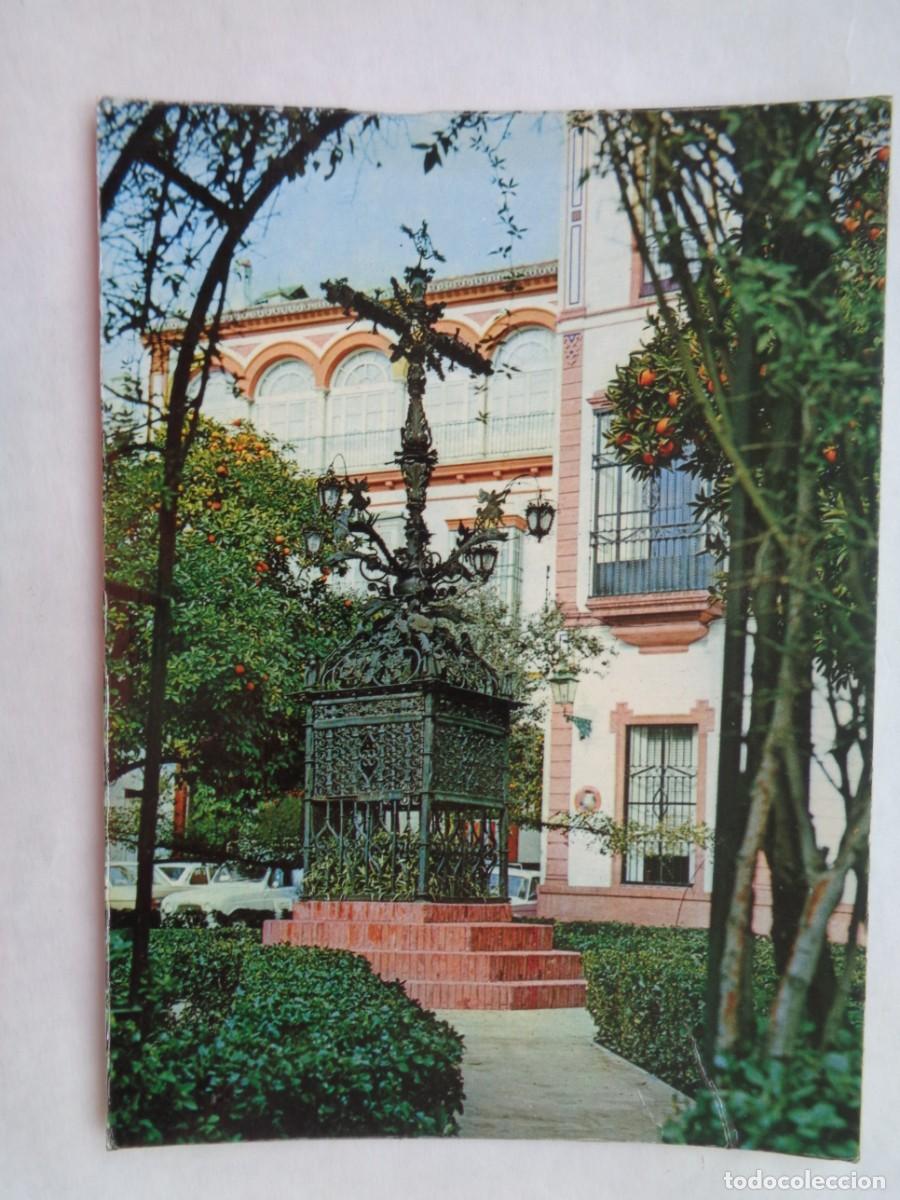 Postales: POSTAL DE SEVILLA : PLAZA DE SANTA CRUZ . A&Ntilde;OS 70