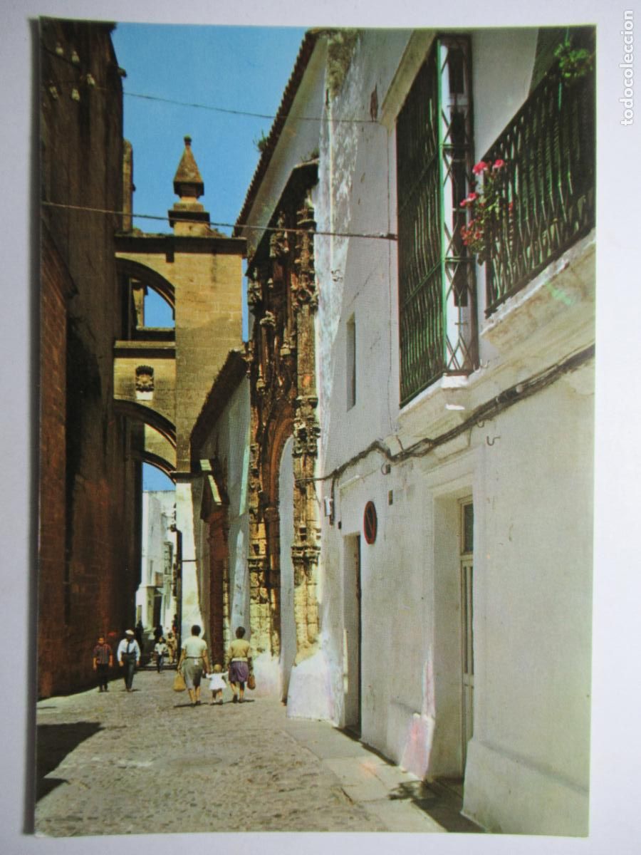 Postales: Arcos de la Frontera - Callej&oacute;n de las Monjas