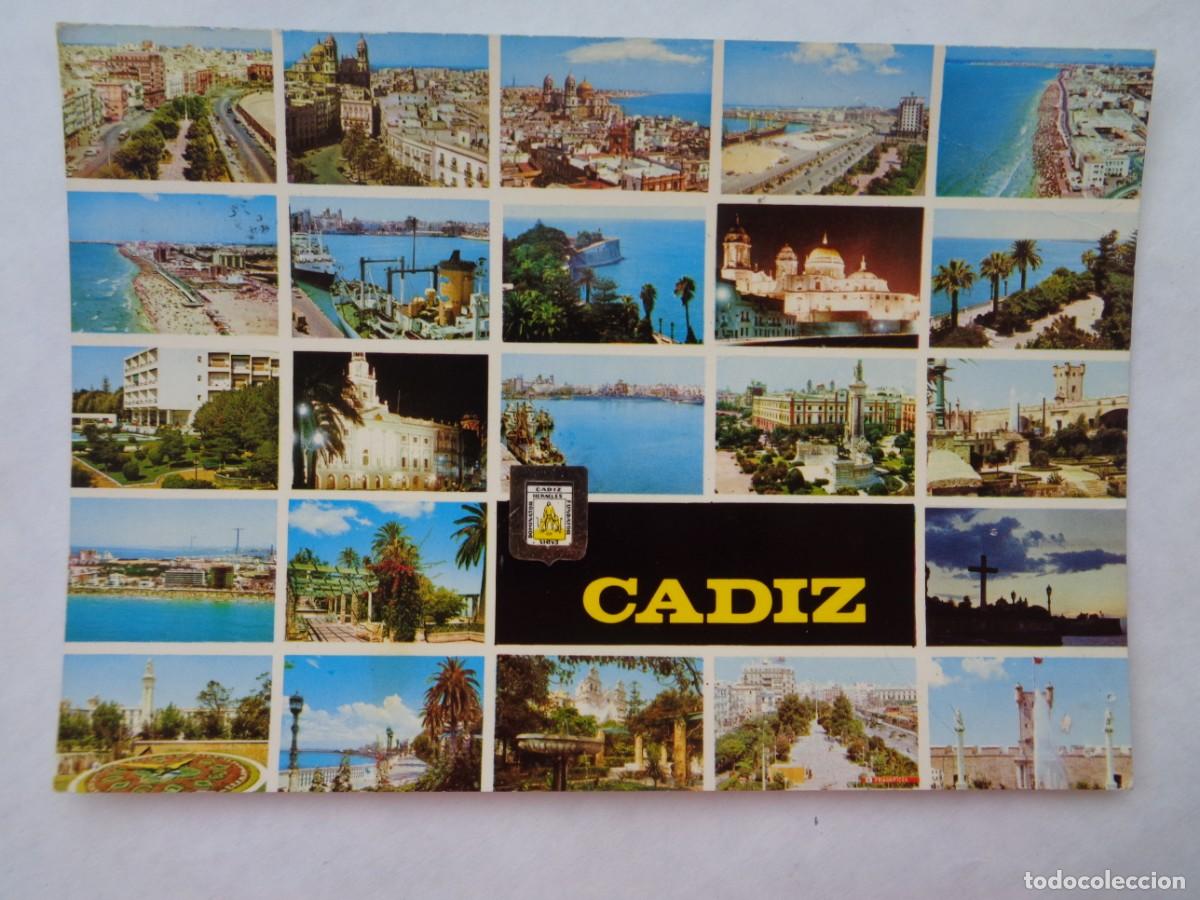 Postales: POSTAL DE CADIZ : DIVERSOS ASPECTOS. A&Ntilde;OS 60