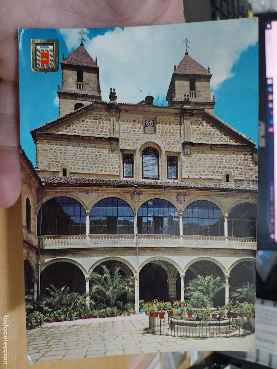 Postales: PATIO HOSPITAL SANTIAGO UBEDA ED FISA N 13 CIRCULADA 1966