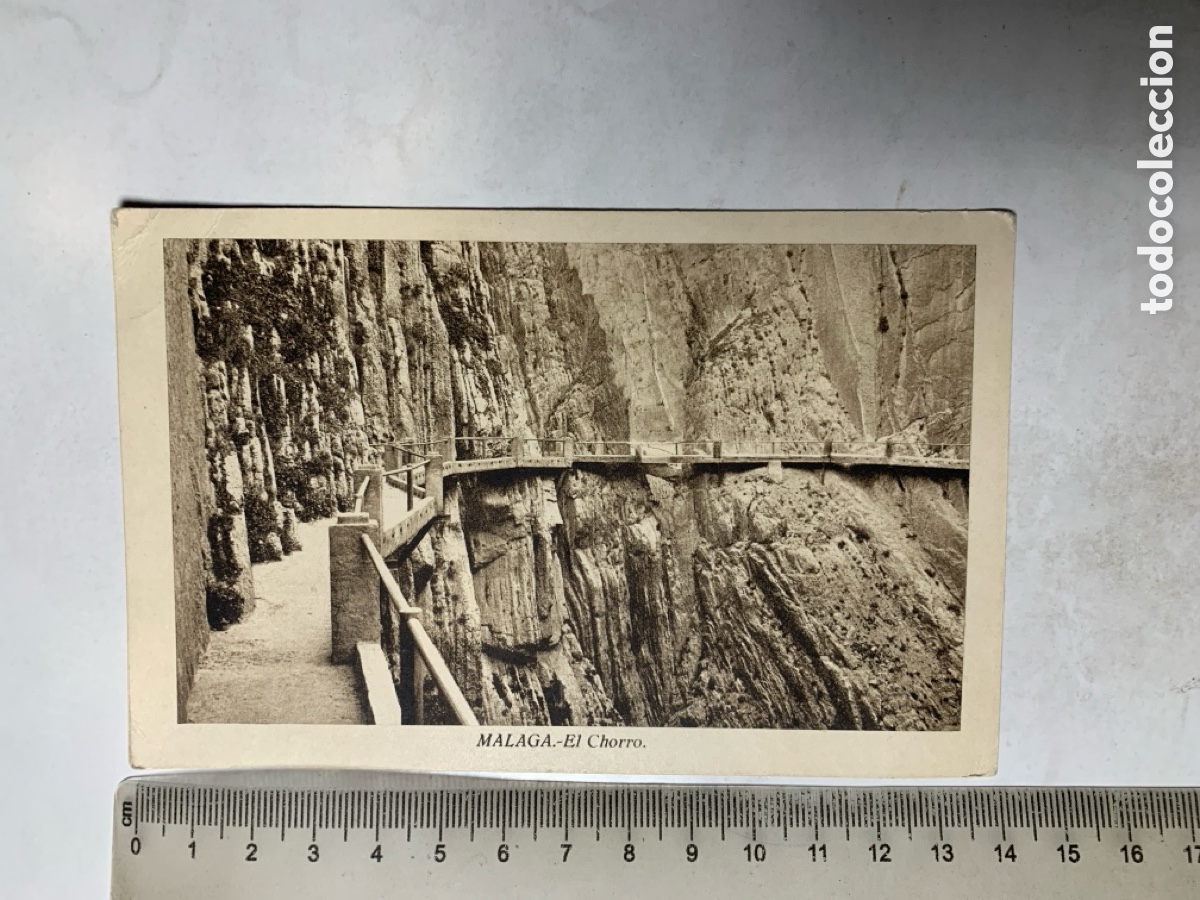 Postales: POSTAL. MALAGA. EL CHORRO. L. ROISIN, FOT&Oacute;GRAFO.