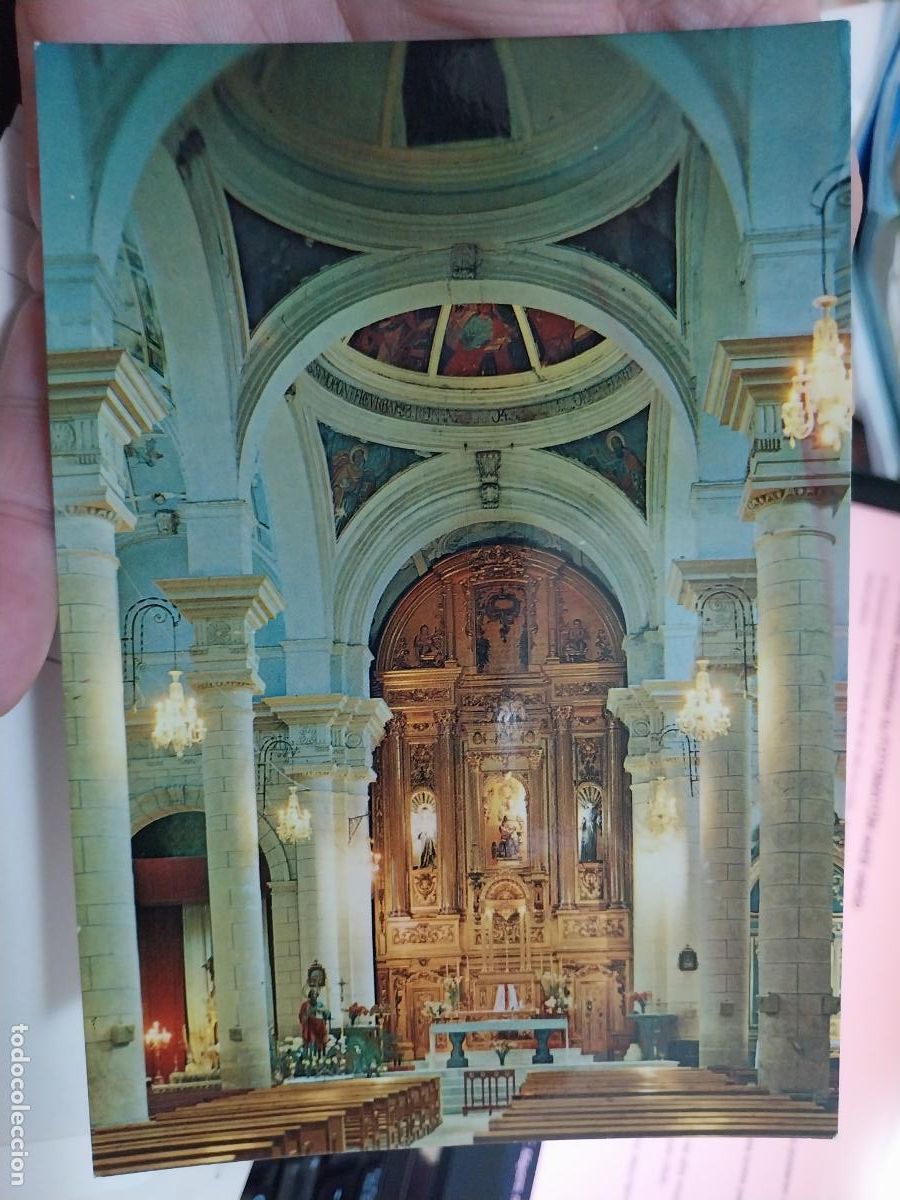 Postales: MANCHA REAL IGLESIA PARROQUIAL JAEN ED JDP CASTRO MONTIEL N&ordm; 6