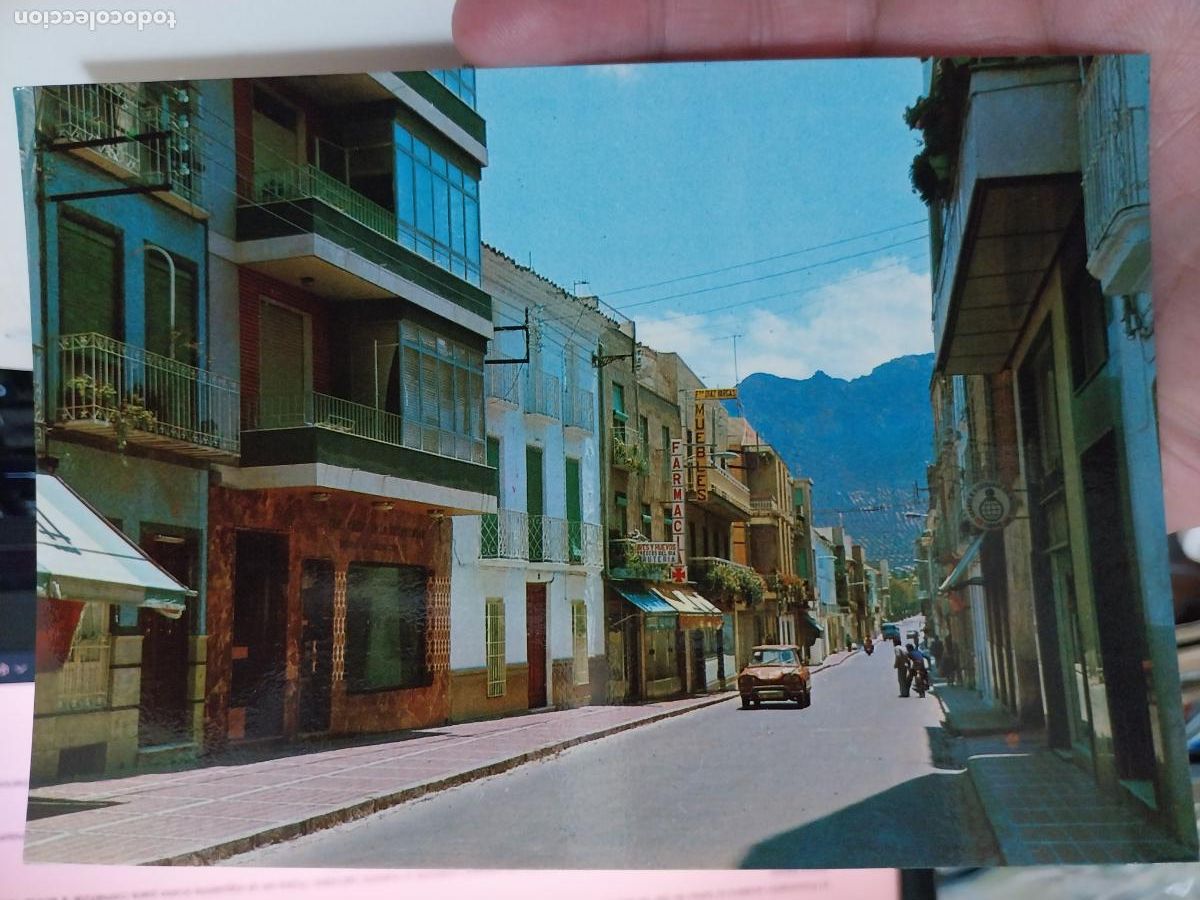 Postales: JODAR CALLE GENERAL FRESNEDA ED MA PAS 9 SC ANIMADA COCHES CLASICOS CITROEN