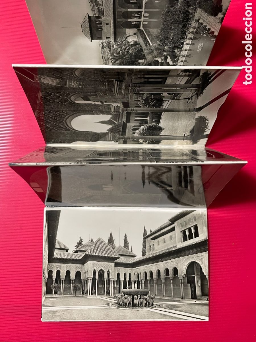 Postales: Librillo ALHAMBRA, Granada. 2a serie - Foto 3