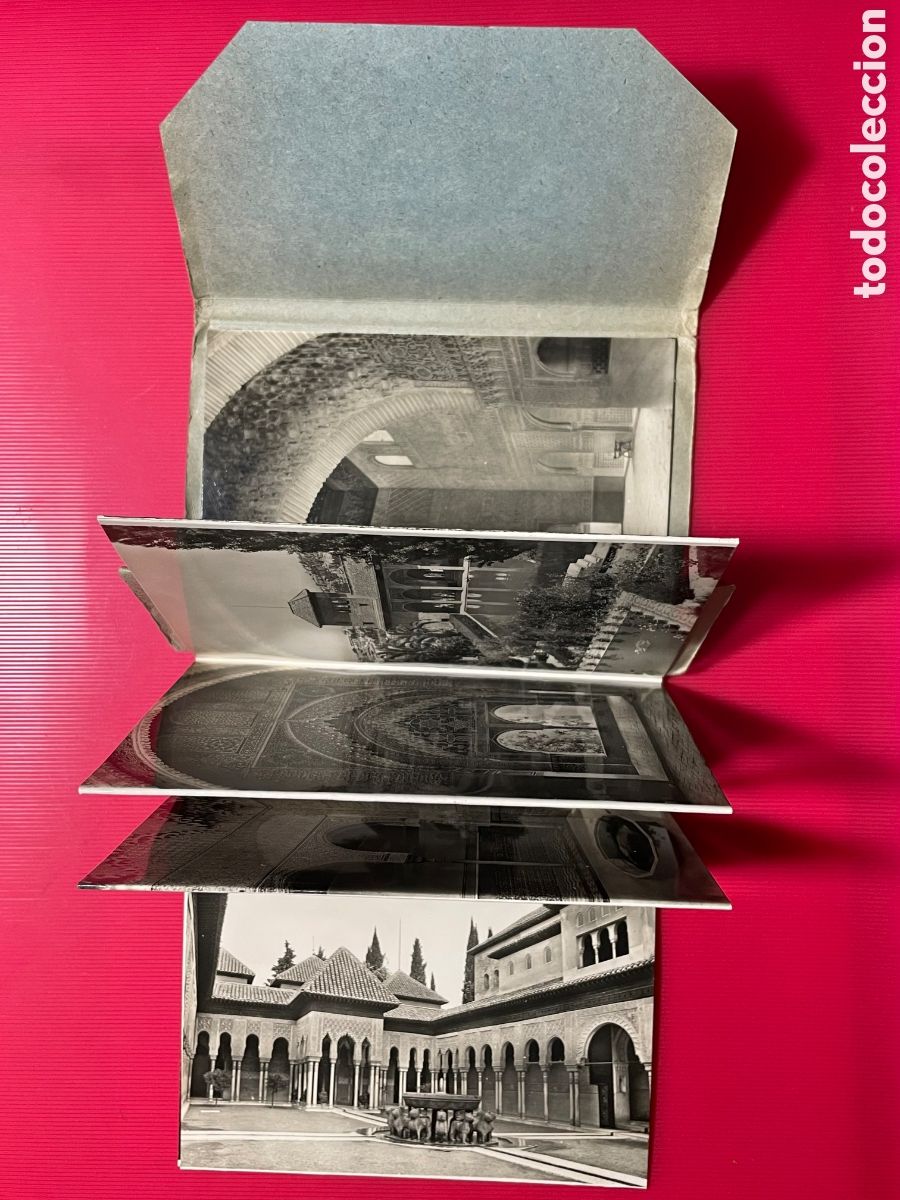 Postales: Librillo ALHAMBRA, Granada. 2a serie - Foto 4