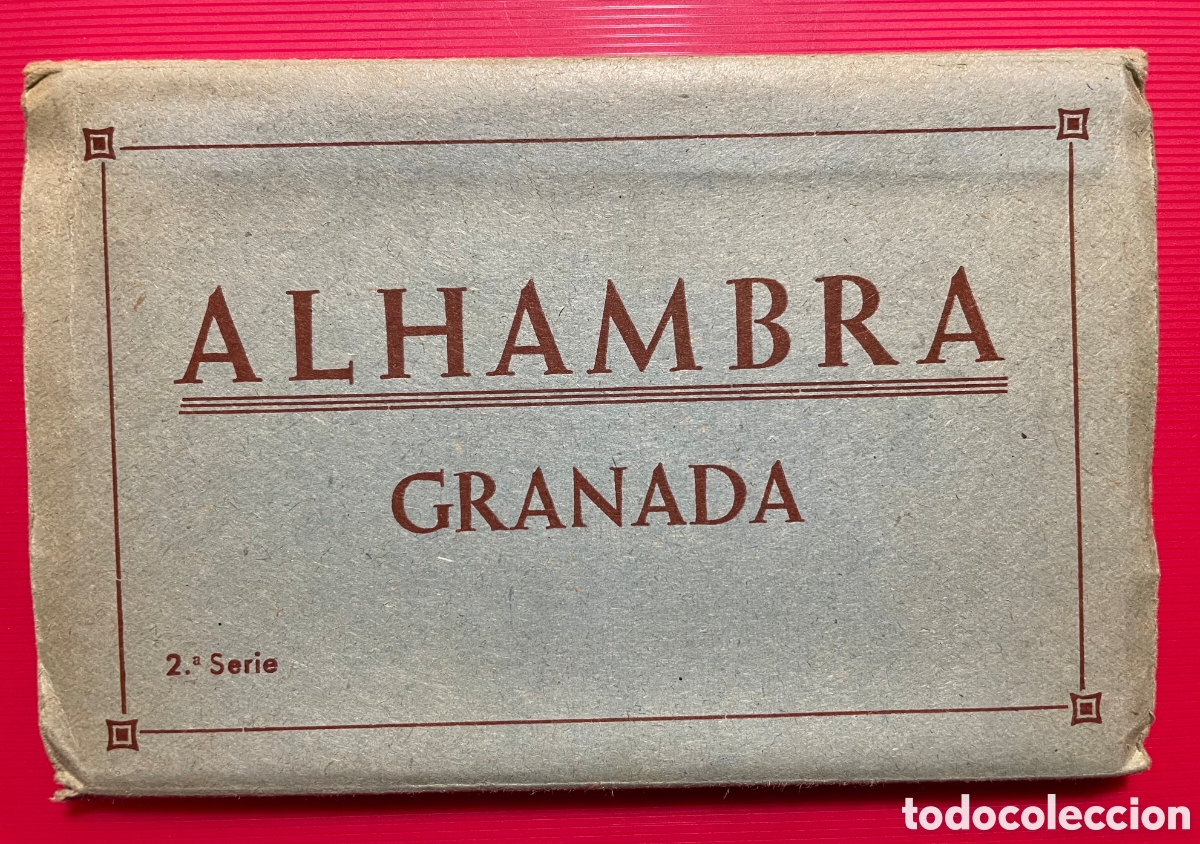 Postales: Librillo ALHAMBRA, Granada. 2a serie - Foto 1
