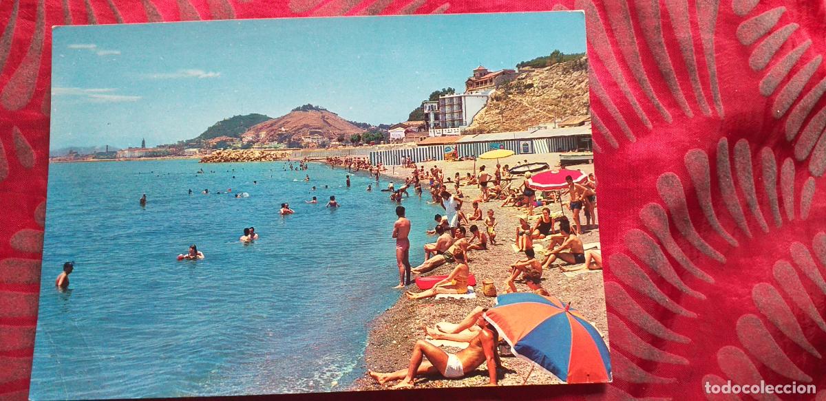 Cartes Postales: MALAGA-RVM-150X105mm.-COSTA DEL SOL-ESCRITA-BA&Ntilde;OS DEL CARMEN