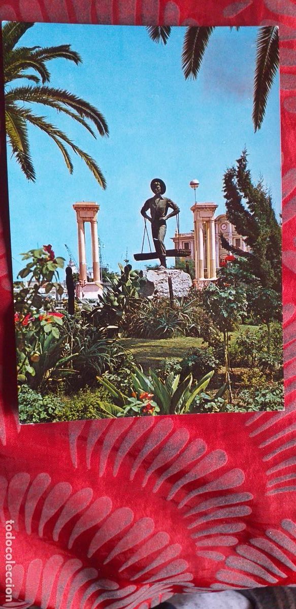 Postcards: MALAGA-RVM-150X105mm.-COSTA DEL SOL-NO ESCRITA-EL CENACHERO