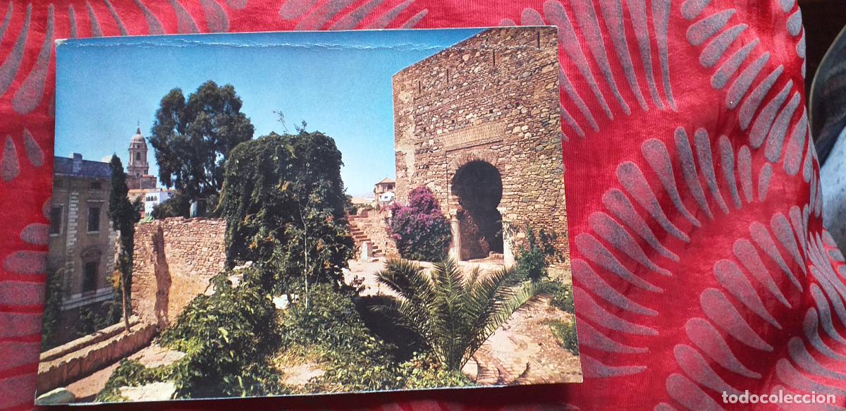 Postales: MALAGA-RVM-150X105mm.-COSTA DEL SOL-NO ESCRITA-ALCAZABA-PUERTA DE LAS COLUMNAS
