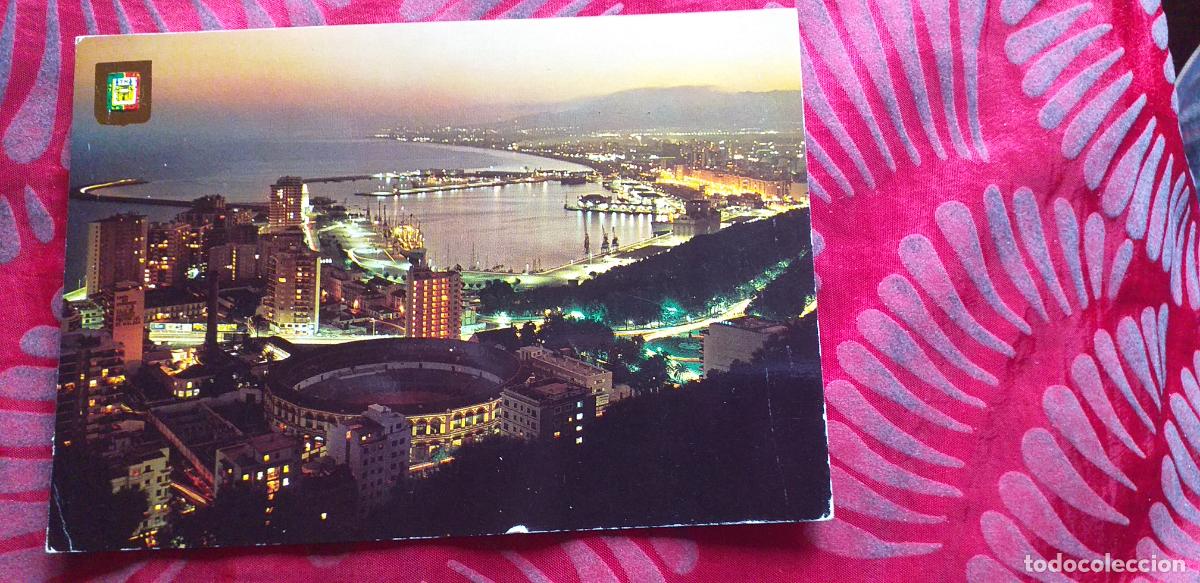 Postales: MALAGA-RVM-150X105mm.-COSTA DEL SOL-NO ESCRITA- VISTA GENERAL NOCTURNA