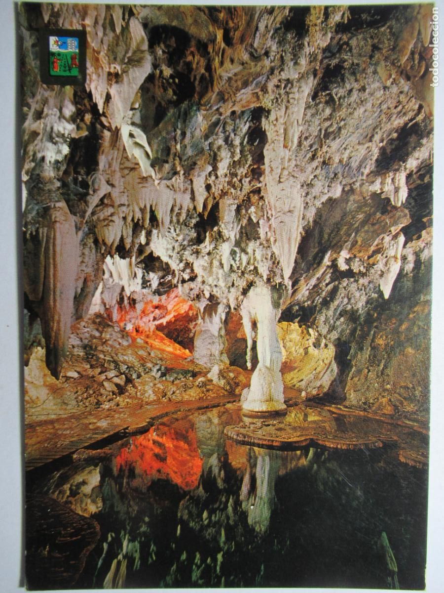 Postcards: Aracena (Huelva) - Gruta de las Maravillas. Lago Esmeralda