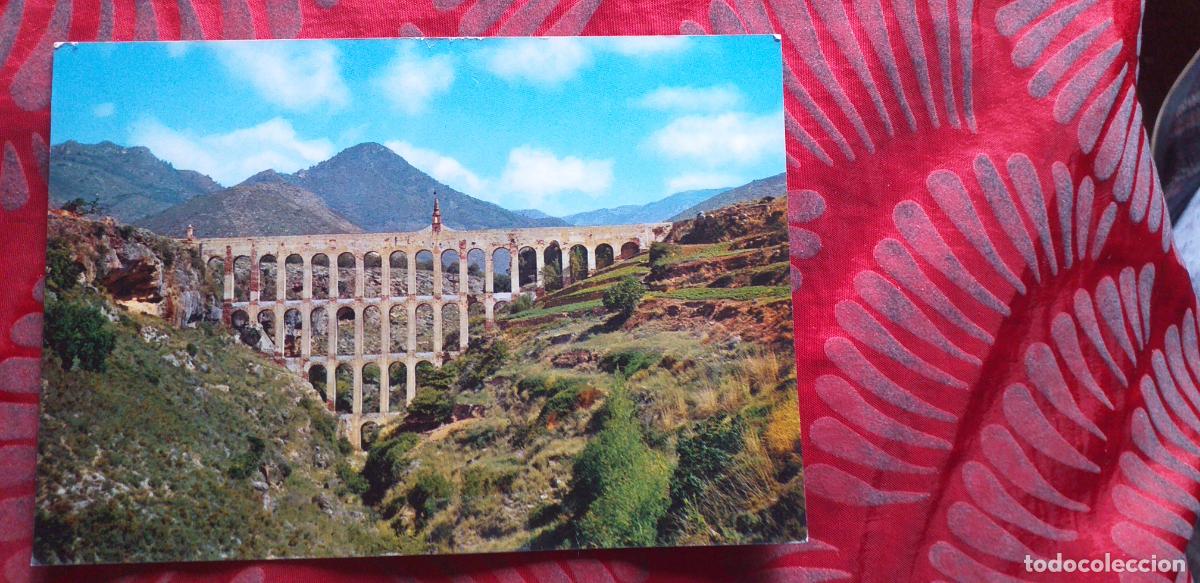 Postales: MALAGA-RVM-150X105mm.-COSTA DEL SOL-NO ESCRITA-NERJA-ACUEDUCTO
