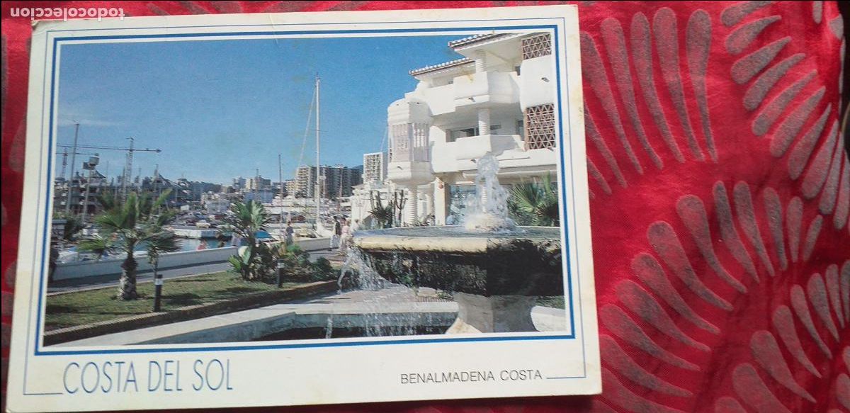 Postales: MALAGA-RVM-150X105mm.-COSTA DEL SOL-CIRCULADA-BENALMADENA COSTA