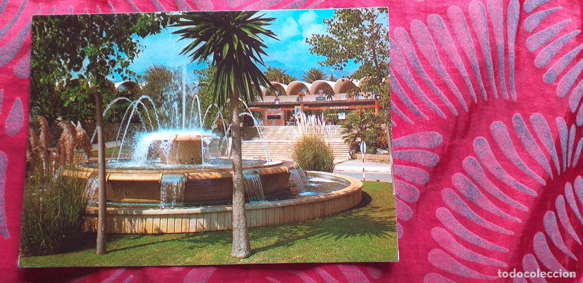 Postales: MALAGA-RVM-150X105mm.-COSTA DEL SOL-CIRCULADA-BENALMADENA-TIVOLI WORLD-PARQUE DE ATRACCIONES