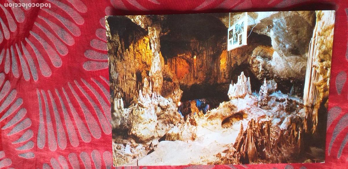 Postales: MALAGA-RVM-150X105mm.-NO ESCRITA-CUEVA DE NERJA-PRIMERA SALA.EL BELEN