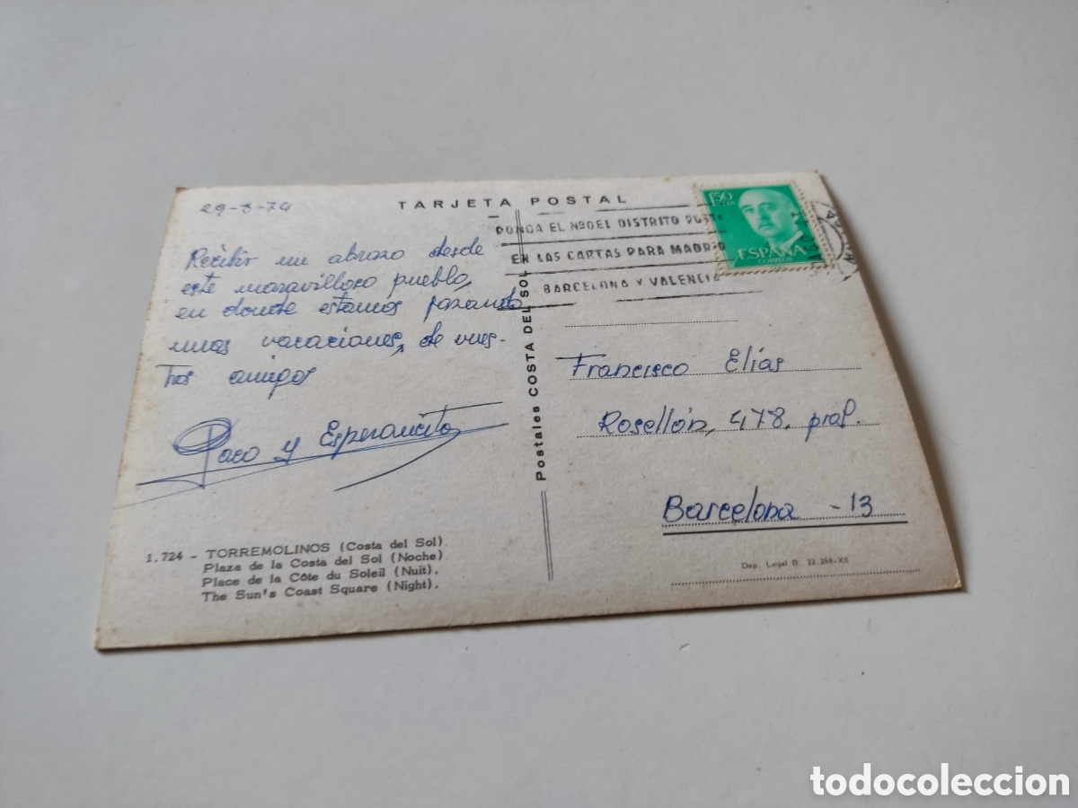 Postales: Postal Torremolinos - Foto 2