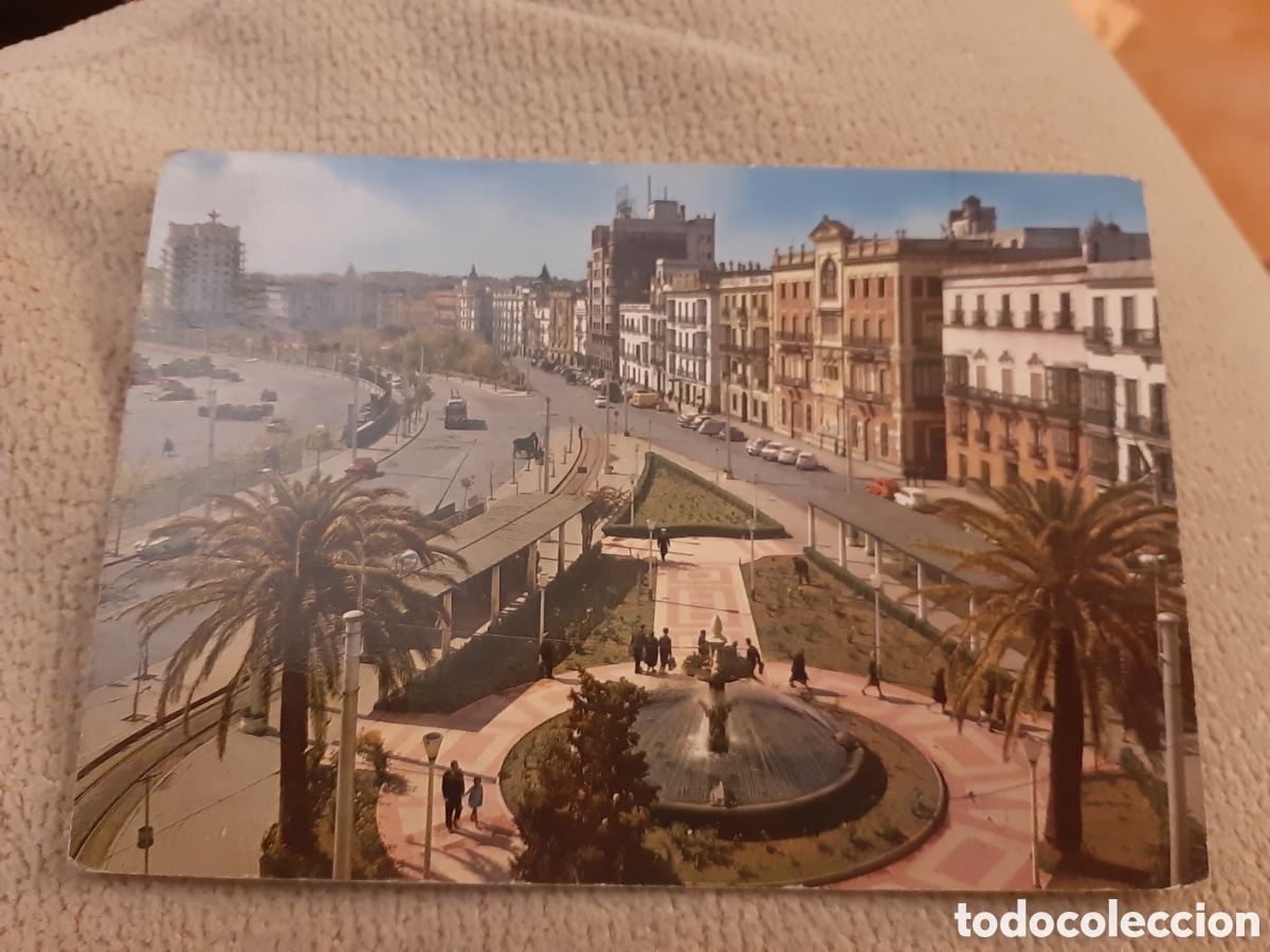 Postales: ANTIGUA POSTAL CIRCULADA AVDA RAMON CARRANZA CADIZ CIRCULADA