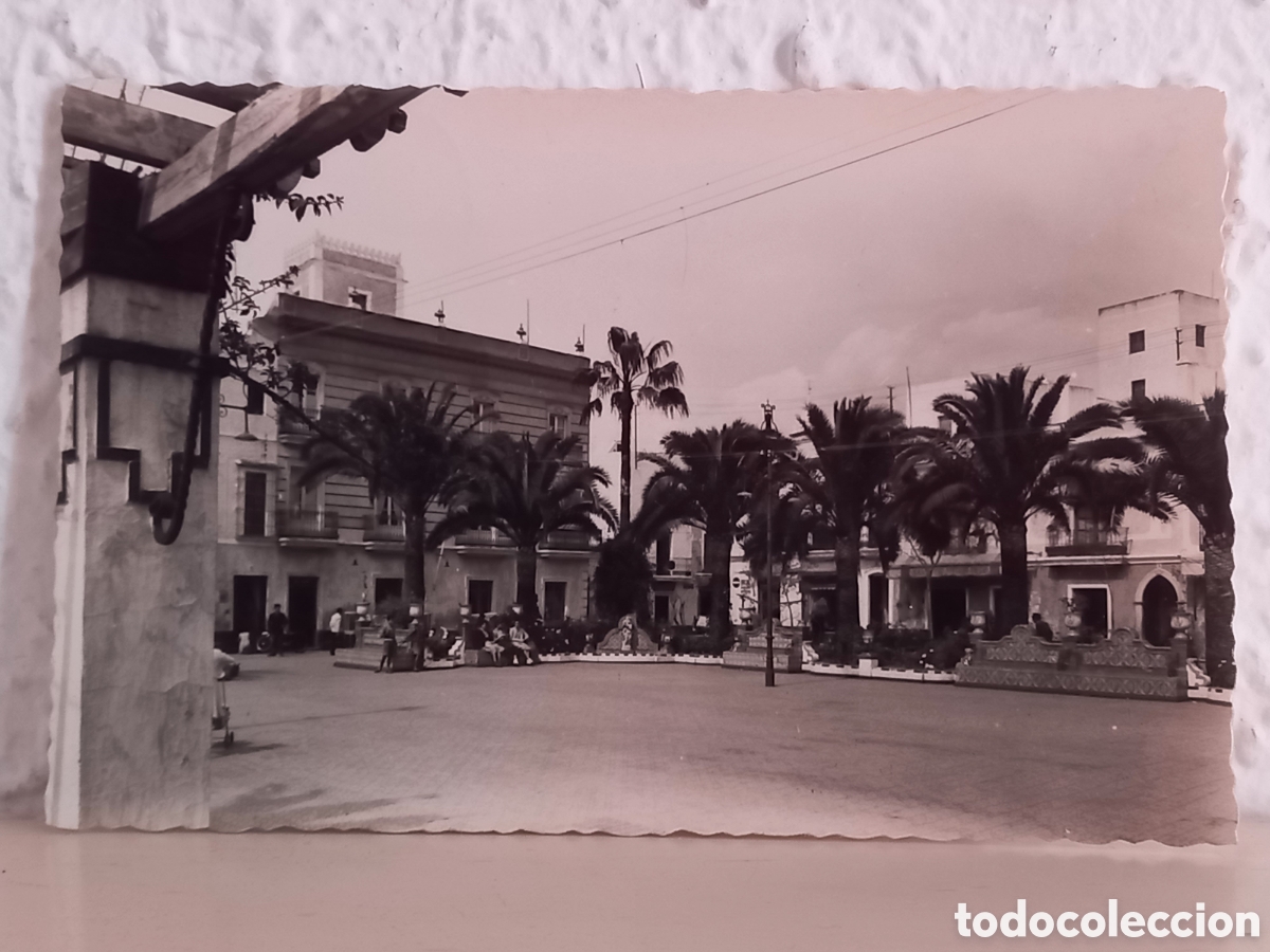 Postales: Postal AYAMONTE. Plaza Queipo de Llano - Foto 1