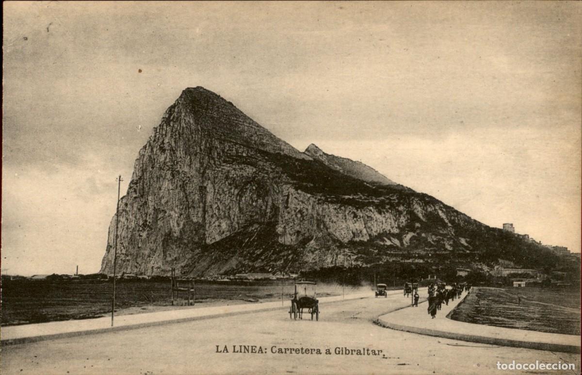 Postales: La Linea carretera a Gibraltar - Hauser y Menet Postal fotografica