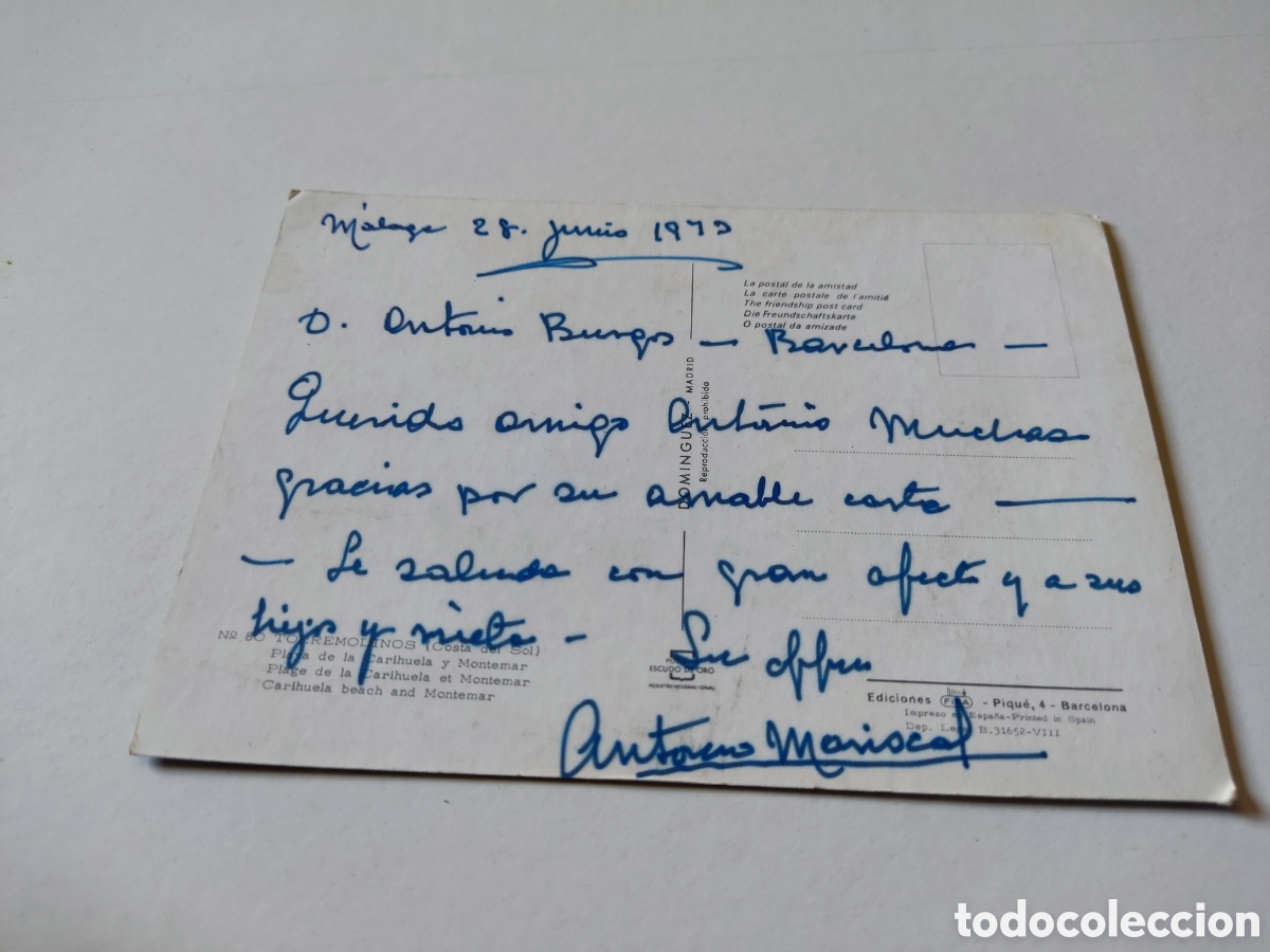 Postales: Postal Torremolinos - Foto 2