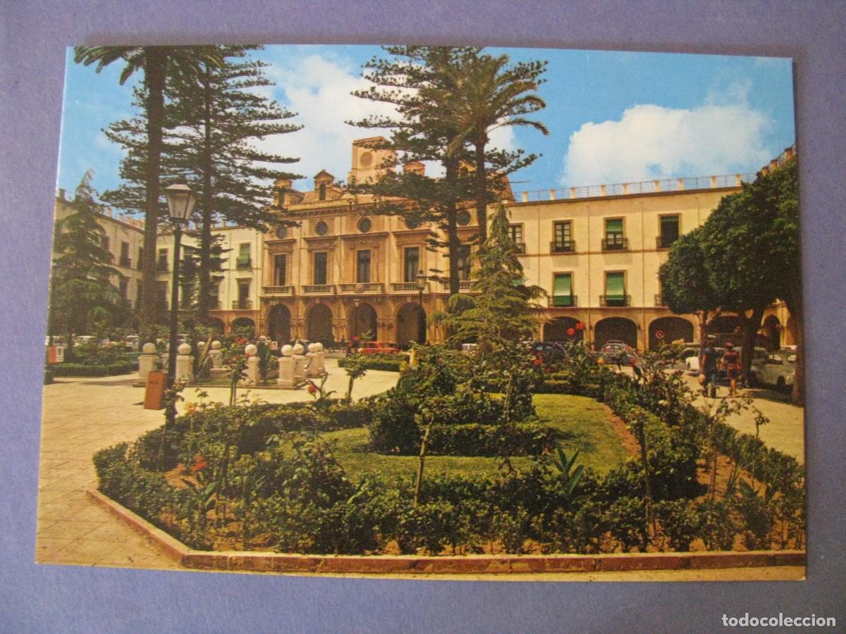Postales: POSTAL DE ALMERIA. PLAZA VIEJA Y AYUNTAMIENTO. GARCIA GARRABELLA.