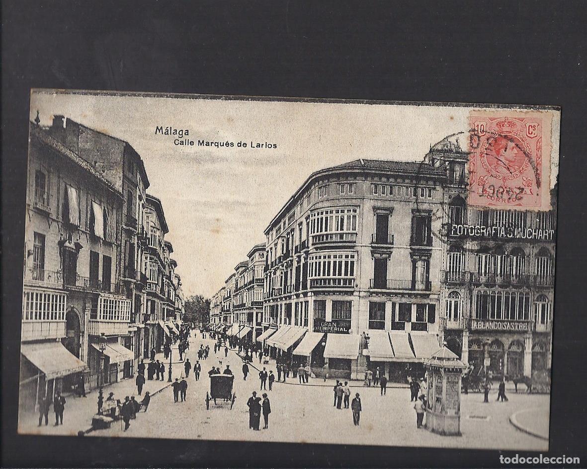 Postales: Antigua postal de M&aacute;laga. 1915 - Foto 1
