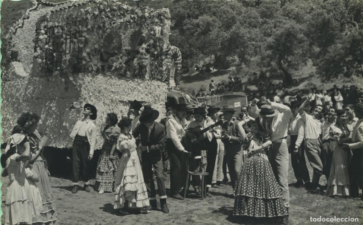 Postales: N&ordm; 99-C&Oacute;RDOBA. Romer&iacute;a al Santuario de Linares. Sin circular. EDICIONES GARC&Iacute;A GARRABELLA