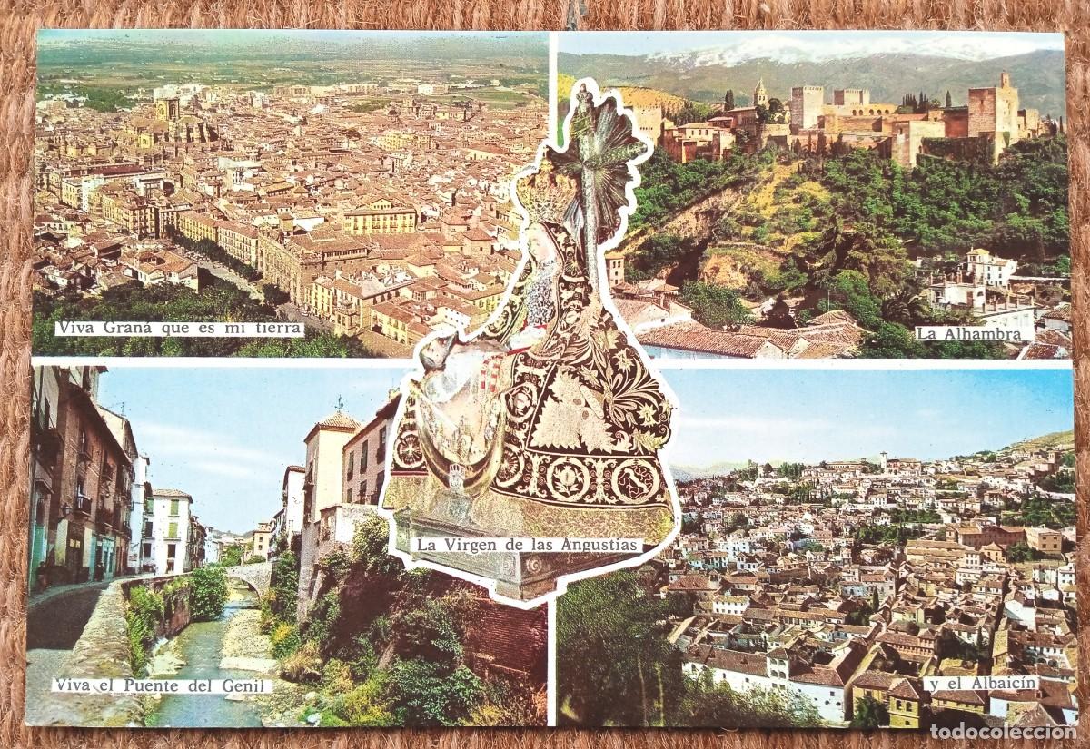 Postales: GRANADA - MEDIA GRANADINA - EDICIONES NEVADA - Foto 1