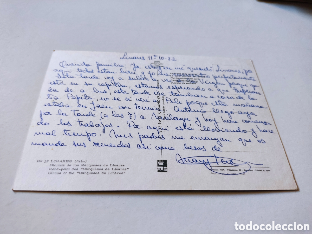 Postales: Postal Linares - Foto 2