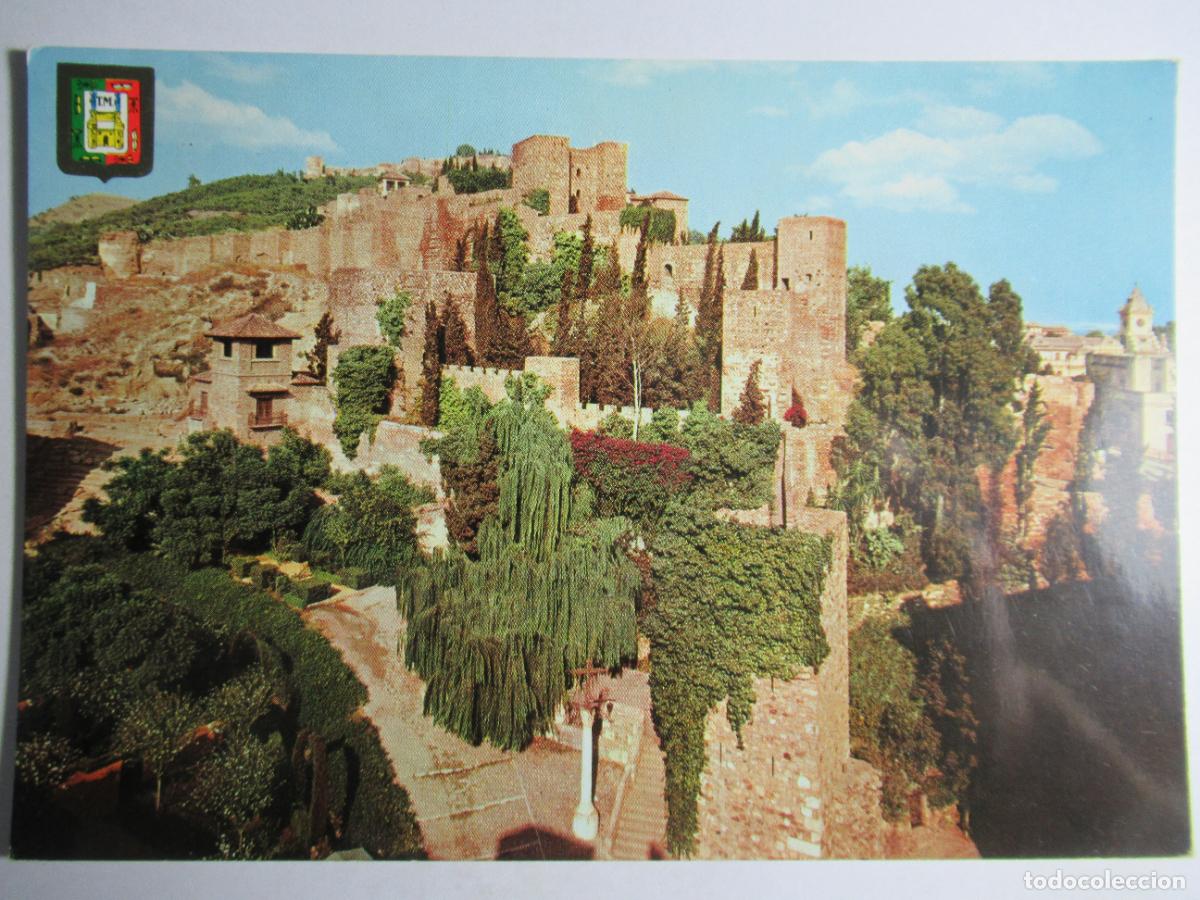 Postales: M&aacute;laga - Alcazaba y Castillo de Gibralfaro - Foto 1