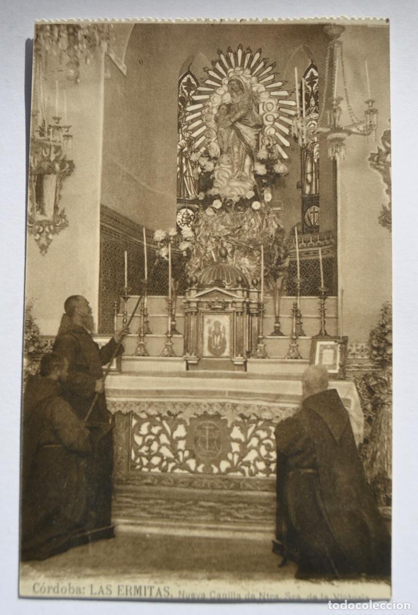 Postcards: &rdquo;C&oacute;rdoba -Las Ermitas. Nueva Capilla de Ntra. Sra. de la Victoria&rdquo;. Hauser y Menet. Sin circular.