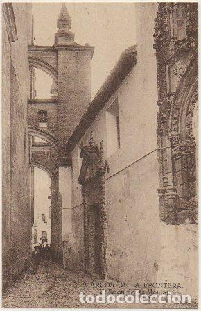 Postales: POSTAL ANTIGUA DE ARCOS DE LA FRONTERA. CALLEJON DE LAS MONJAS N&ordm; 9 P-ANARC-153