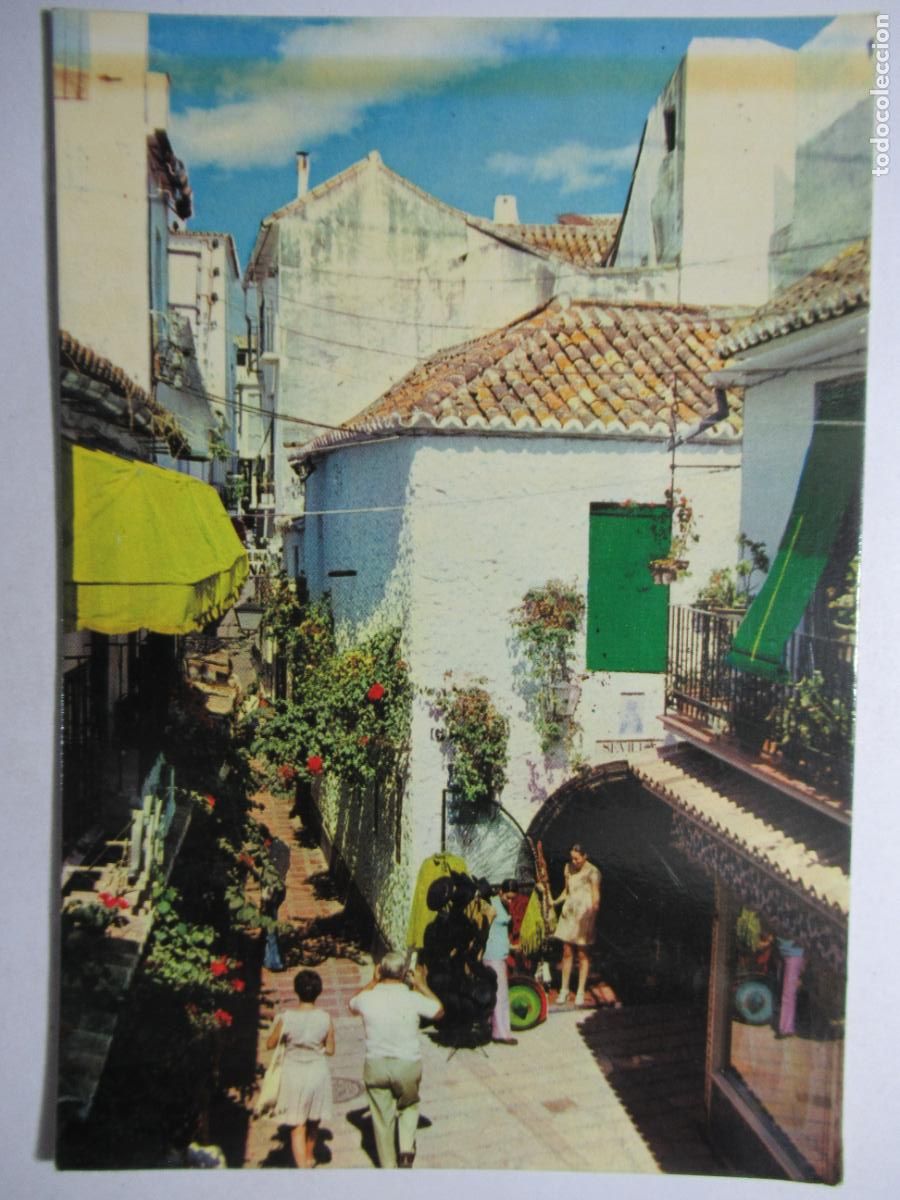 Postales: Marbella - Calle t&iacute;pica - Foto 1