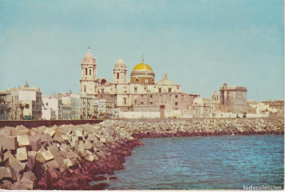 Postales: (118) CADIZ. MURALLAS Y CATEDRAL