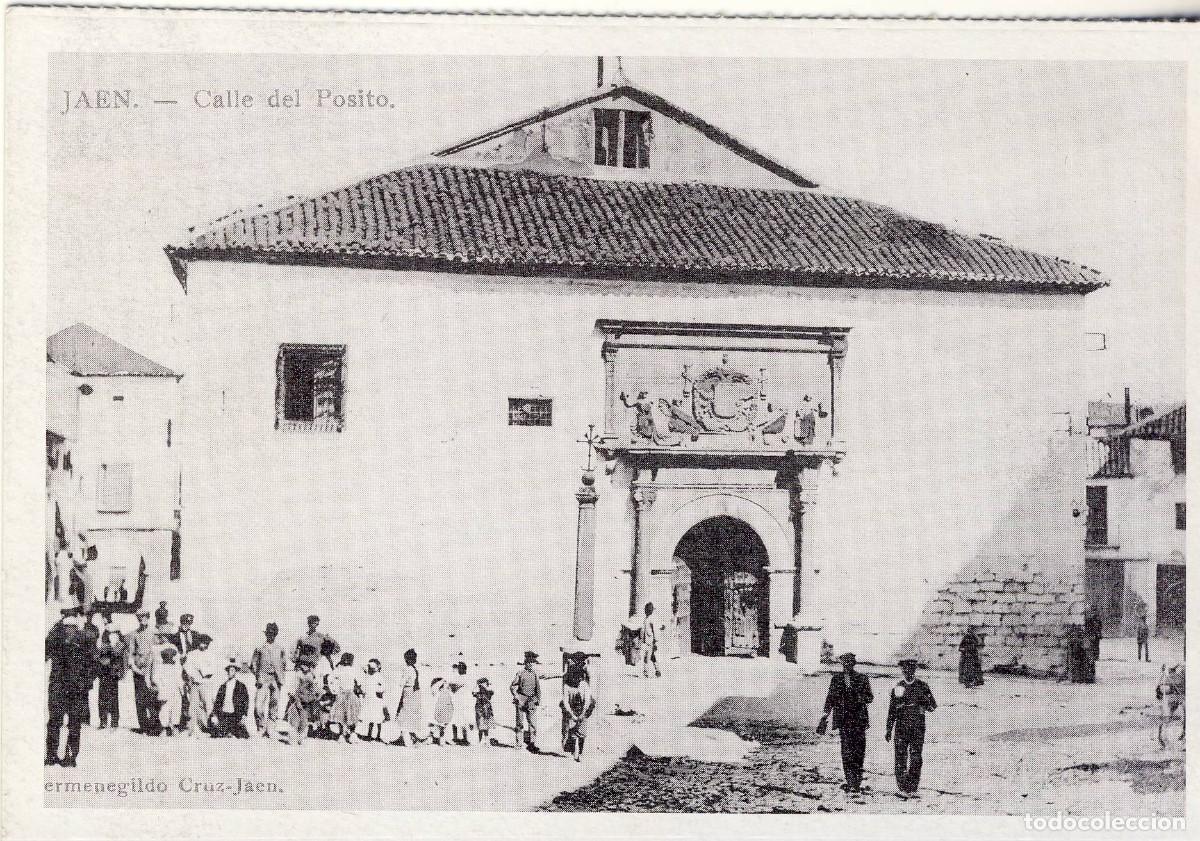 Postales: JAEN.- 1906.- PLAZA Y EDIFICIO DEL P&Oacute;SITO.- - Foto 1