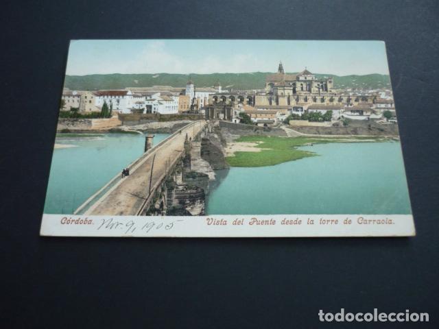 Postkarten: CORDOBA VISTA DEL PUENTE DESDE LA TORRE DE LA CARRAOLA ED. PURGER SIN DIVIDIR N&ordm; 2743
