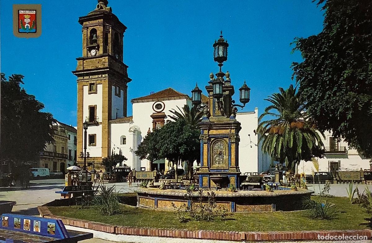 Postales: C&Aring;DIZ, Algeciras, Plaza Alta, subirats casanova. Sin circular