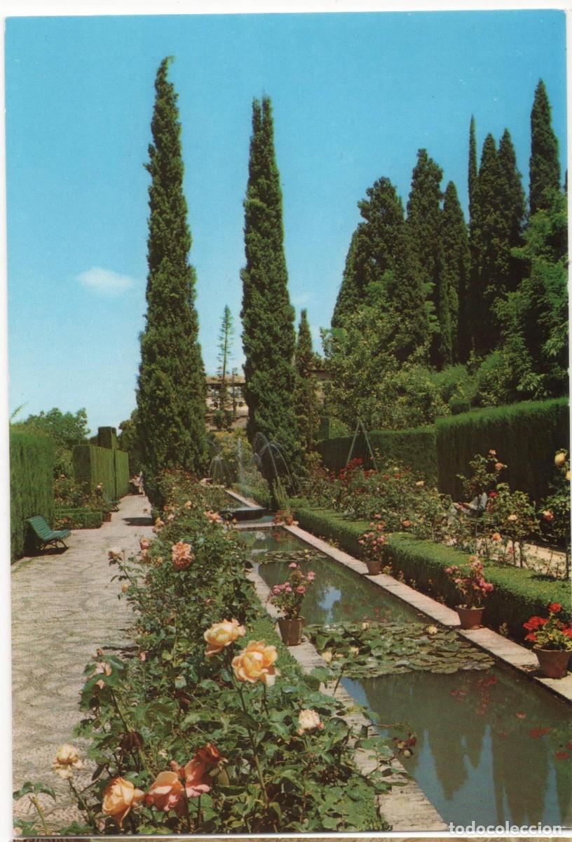 Postales: Granada-Generalife-sin circular- - Foto 1
