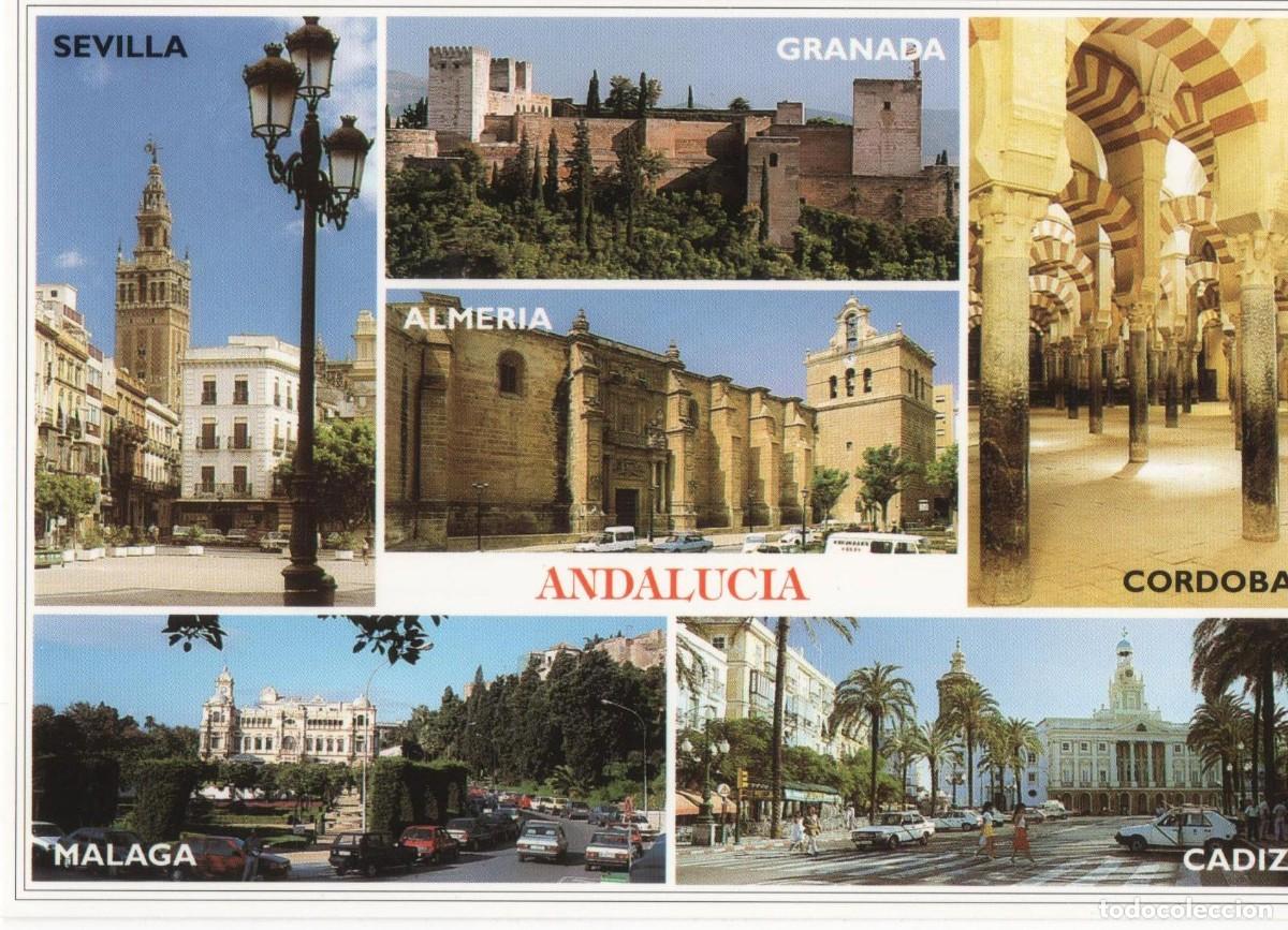 Postales: Andaluc&iacute;a -sin circular- - Foto 1